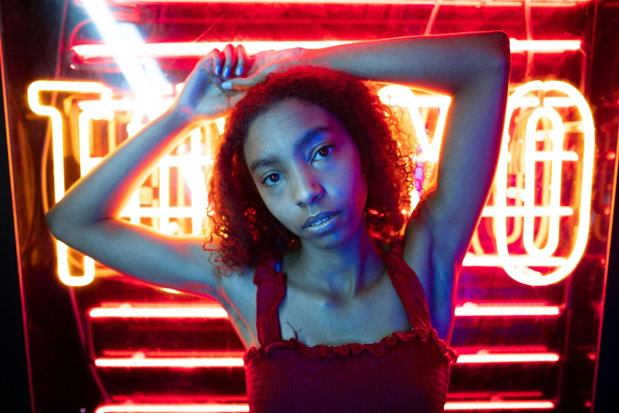 Bold Neon Accents Brightening Up Gloomy Winter Wardrobes